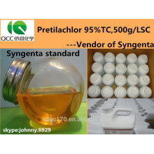 Fornecedor de syngenta, Qiaochang herbicida pretilaclor 95% TC -Johnny